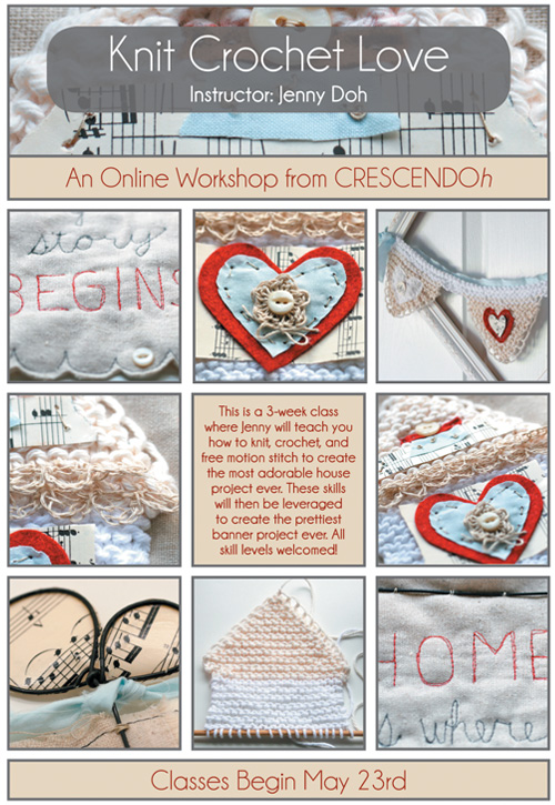 Knit Crochet Love Workshop with Jenny Doh